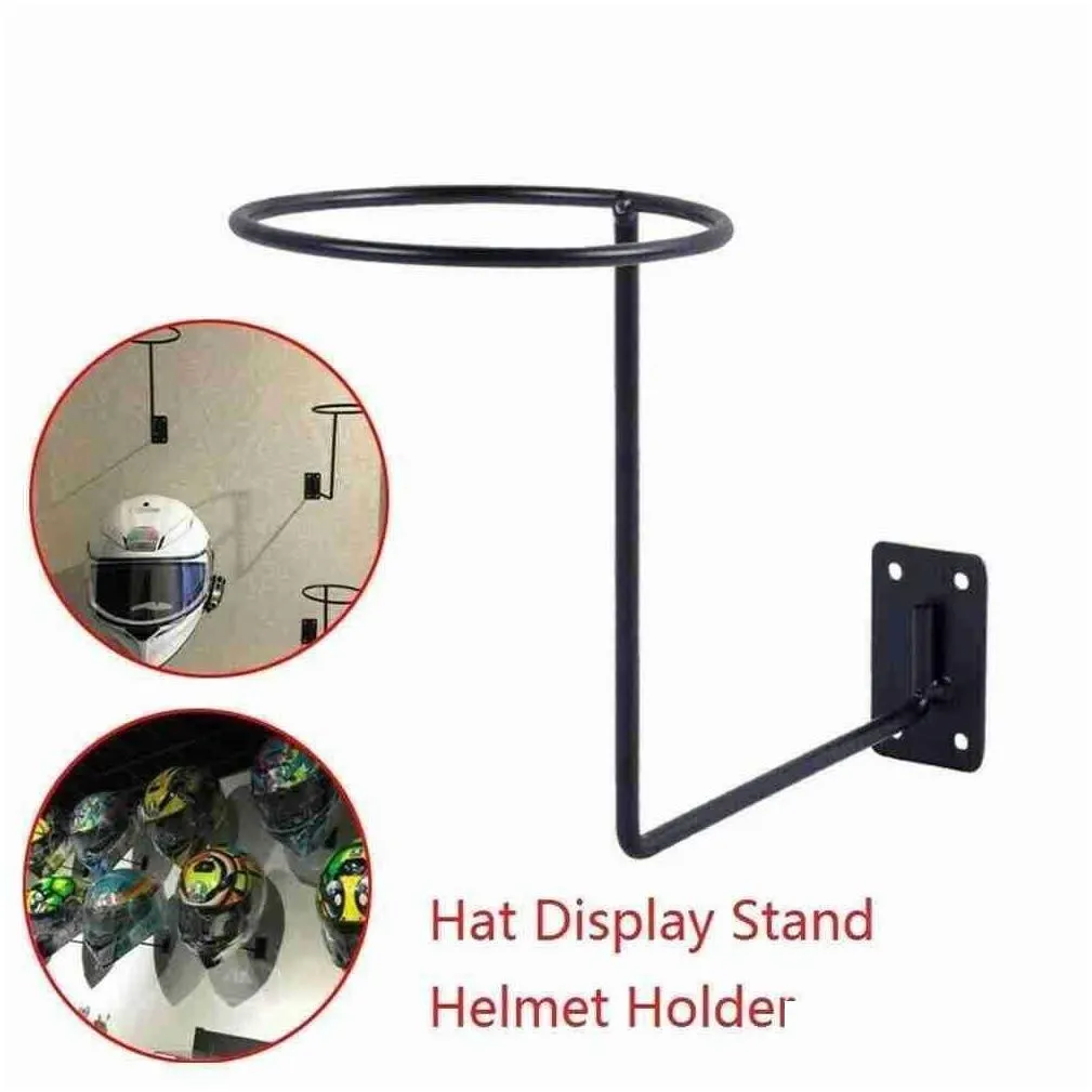 Other Care Cleaning Tools New Hat Cap Storage Display Holder Rack Helmet Stand Organizer Hanger Wall Mounted Cargo Net Drop Delivery A Dhz3W