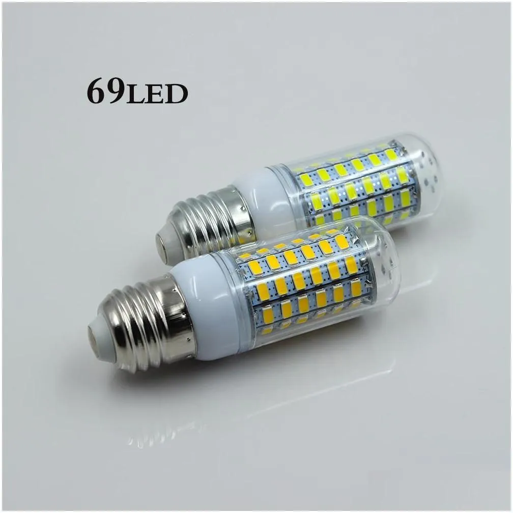 Led Bulbs Smd5730 E27 Gu10 B22 E12 E14 G9 Led Bbs 7W 9W 12W 15W 18W 110V 220V 360 Angle Bb Corn Drop Delivery Lights Lighting Lighting Dhudk