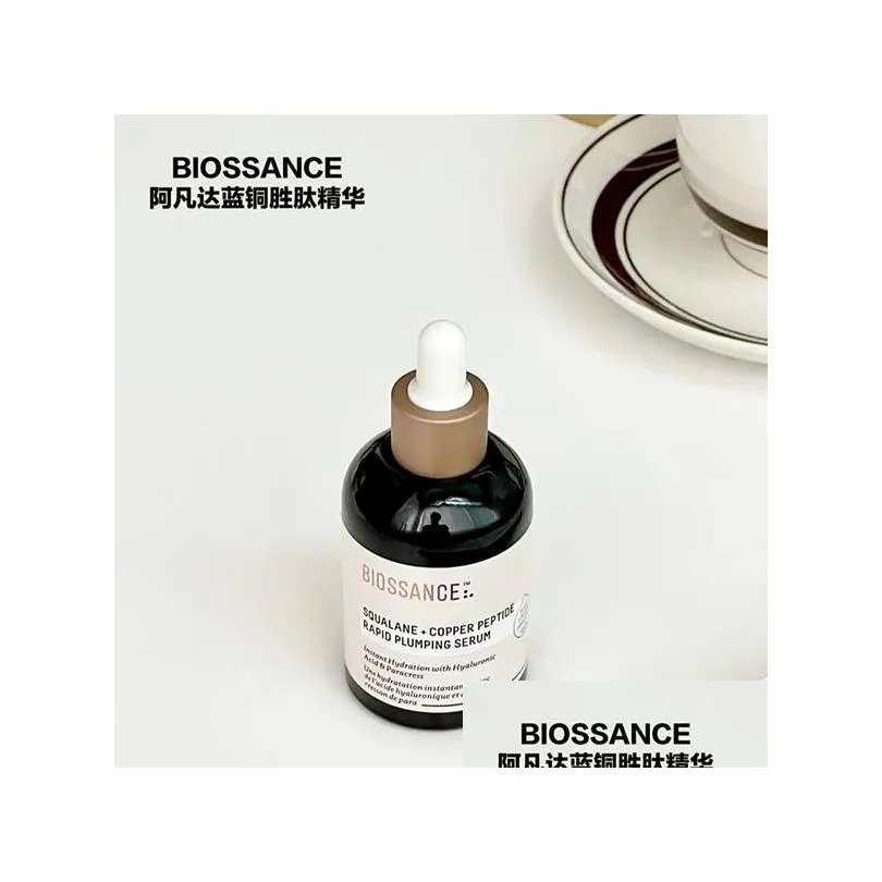 Other Makeup Biossance Face Oil Serum 30Ml/1Floz Squalane Vitamin C Rose 50Ml/1.7Floz Copperpeptide Rapid Plum Drop Delivery Health Be Dh0Bc