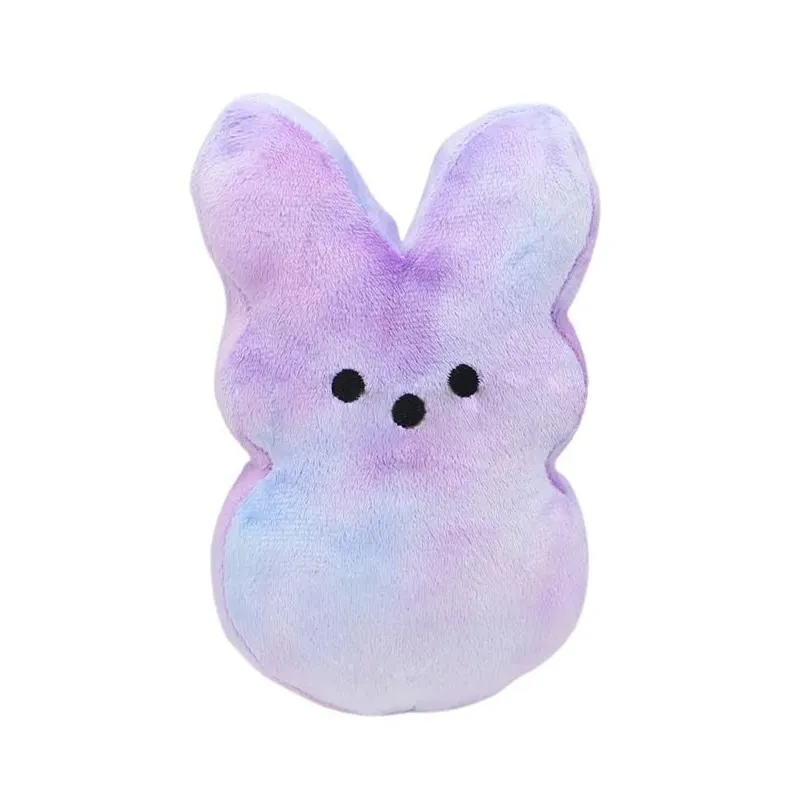 Party Favor Gradient Easter Peeps Bunny Toys 15Cm 20Cm 25Cm Colorf Gifts Party Favor For Kids Family Drop Delivery Home Garden Festive Dhxtz