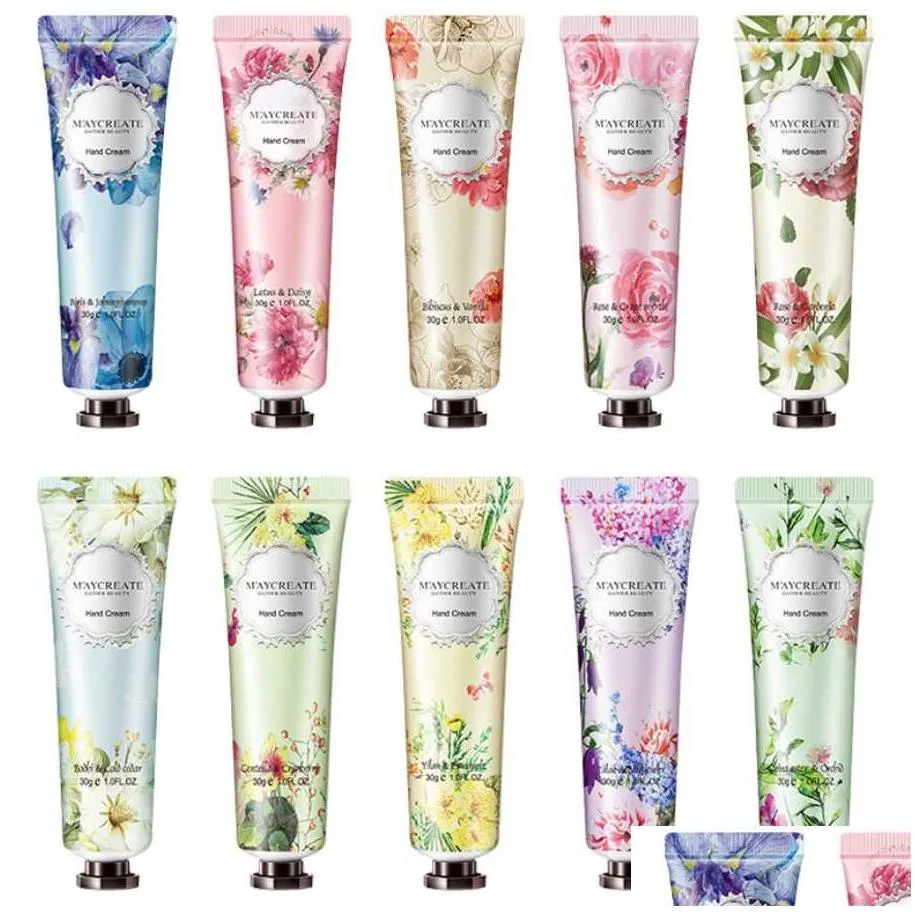 Other Makeup Hand Cream Mini Cute Lotions Nourishing Anti-Aging Feet Care For Men Womem Whitening Moisturizing Drop Delivery Health Be Dh4Cd