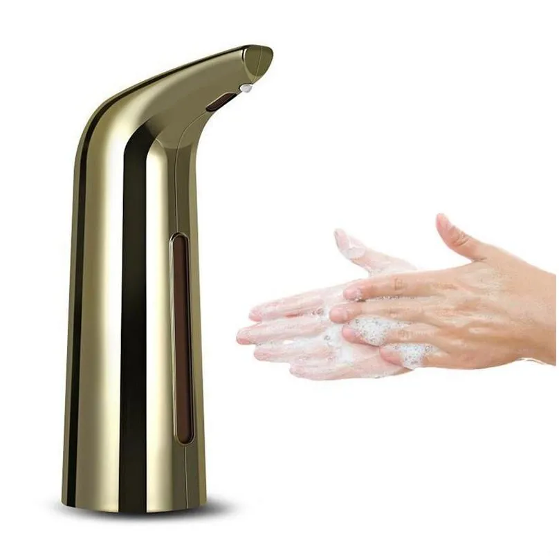 Liquid Soap Dispenser 400Ml Matic Soap Dispenser Hand Touchless Sanitizer Lotion Pump For Bathroom Kitchen Office Y200407 Drop Deliver Dhiuk