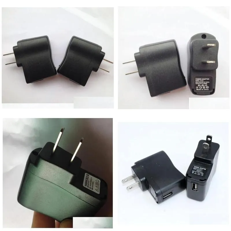 ego wall  black usb ac power supply wall adapter adaptor mp3  usa plug work for ego-t ego battery mp3 mp4 black