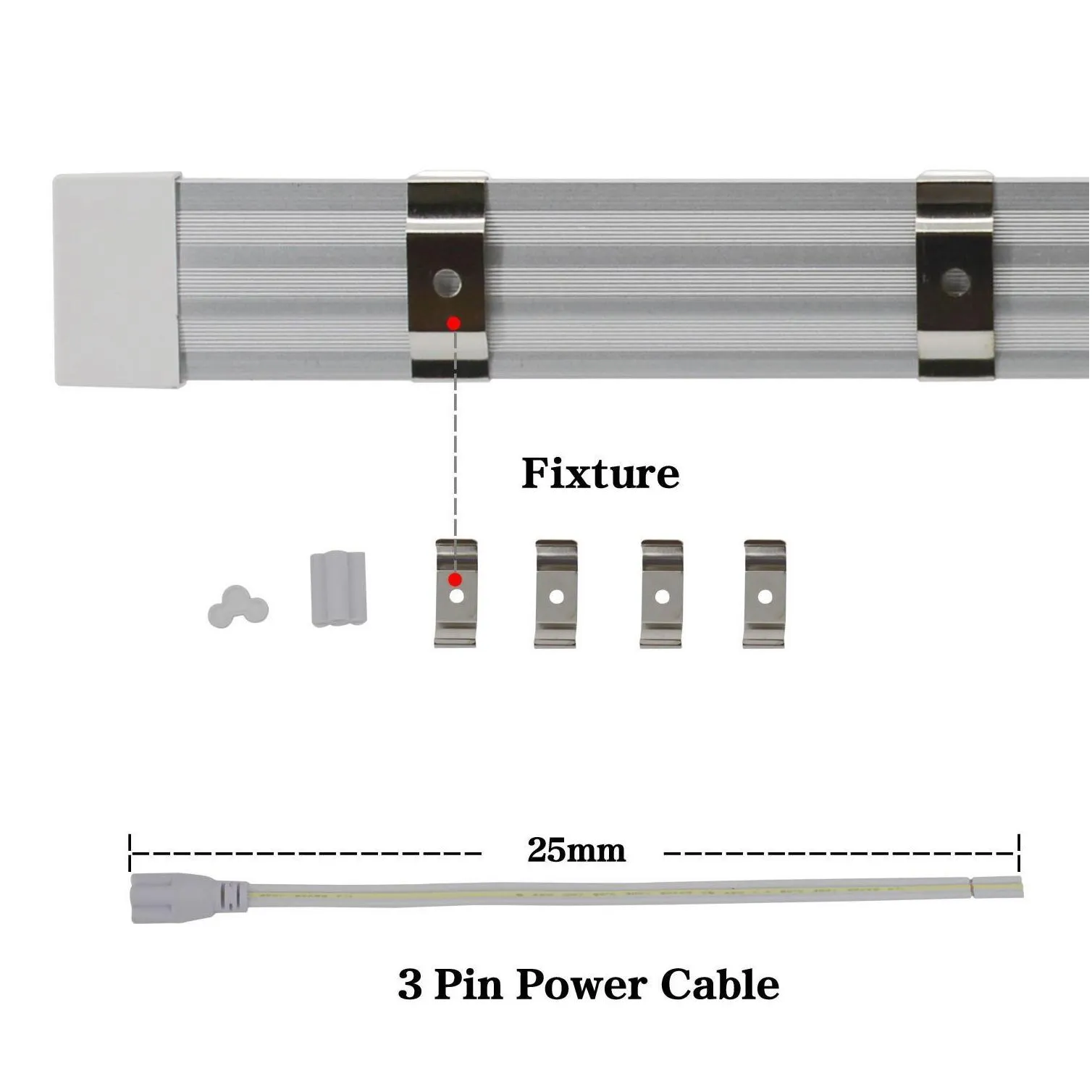 Led Tubes T8 Integrated Double Line Led Tube 4Ft 28W 8Ft 72W Smd2835 Light Lamp Bb 96 Dual Row Leds Lighting Fluorescent Replacement D Dhgaa