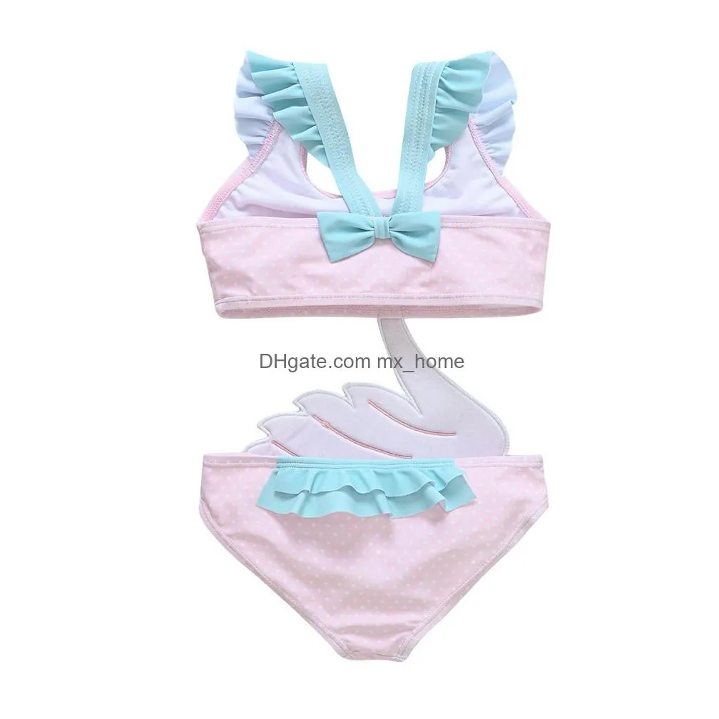 2023 toddler infant baby girls swimwear watermelon swimsuit swimming beach bathing bikini cute summer one-piece swimming costume