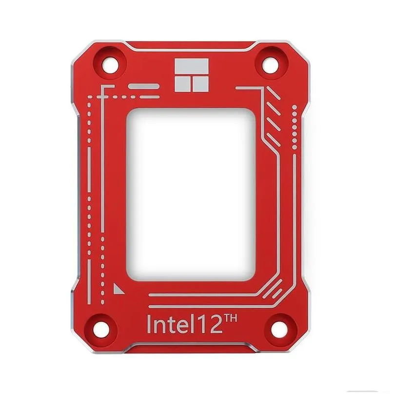 Fans & Coolings Fans Coolings Thermalright Intel 12Th Cpu Bending Corrector Frame Protector Lga1700/1800 Buckle Fix Substitute Cnc Alu Dhang