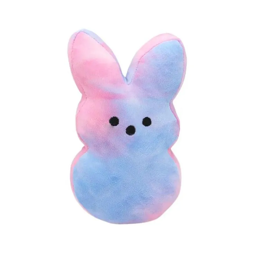 Party Favor Gradient Easter Peeps Bunny Toys 15Cm 20Cm 25Cm Colorf Gifts Party Favor For Kids Family Drop Delivery Home Garden Festive Dhxtz