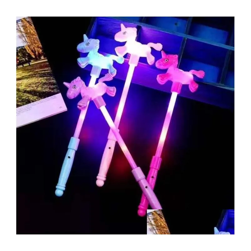 Led Light Sticks 2022 New Toy Led Light Up Toys Party Favors Glow Sticks Headband Christmas Birthday Gift Glows In The Dark Supplies F Dhzhn