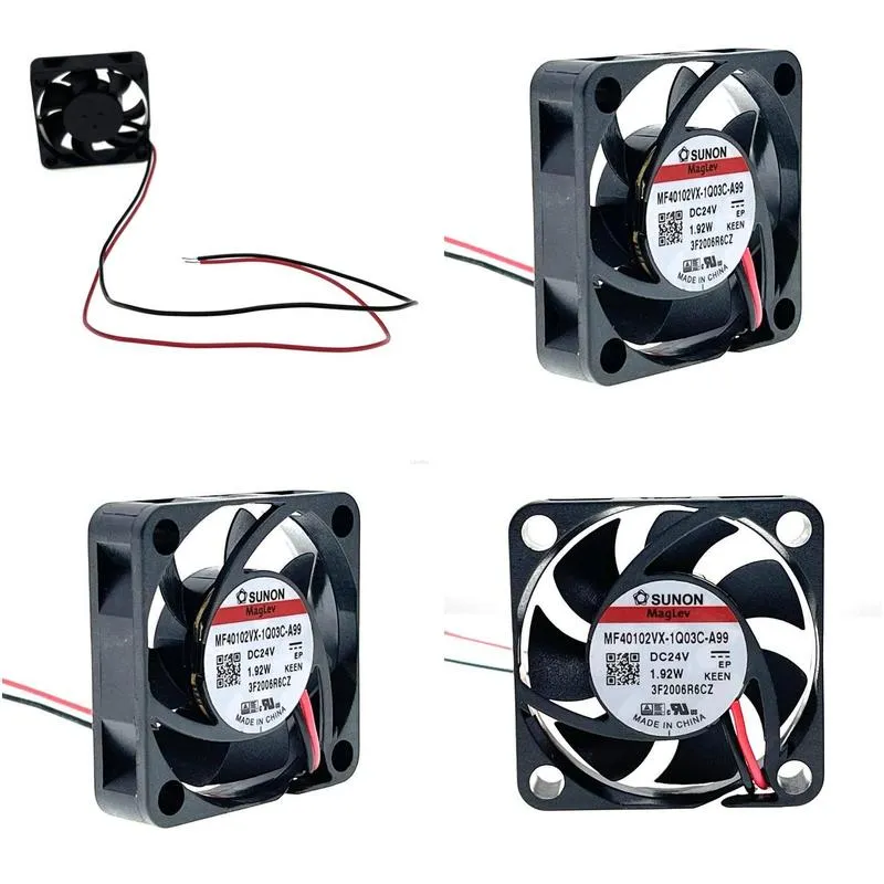 Fans & Coolings Fans Coolings Printer 24V 40Mm Fan Mf40102Vx-1Q03C-A99 For Sn Magnetic Bearing 4010 Cooling Extruder End B Mgn Cube En Dhkei