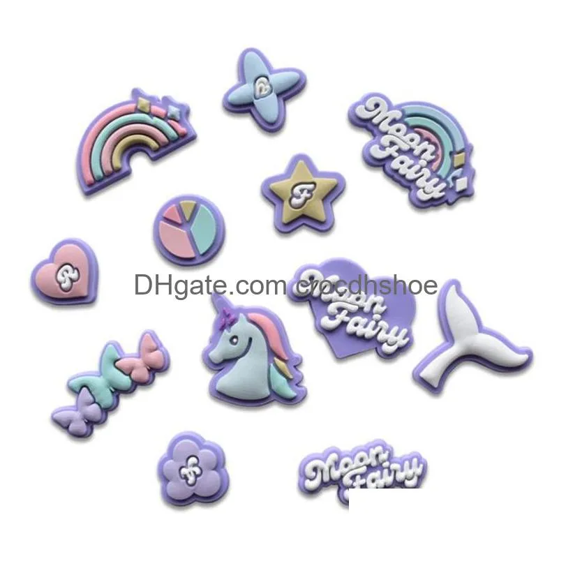  custom autism awareness ribibon pvc shoe charms shoecharm buckles fashion accessories soft rubber jibz for clog shoes