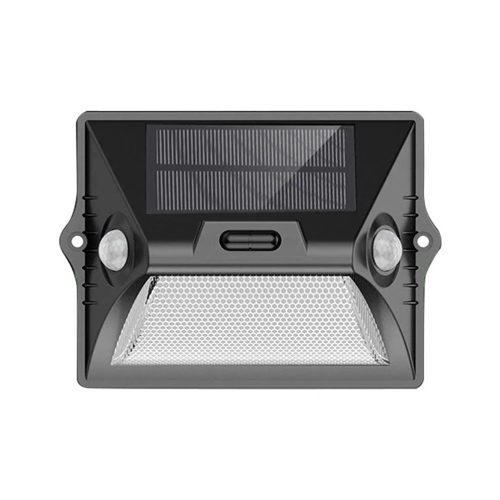 Other Led Lighting Brelong Outdoor Led Solar Light Three Modes Pir Motion Sensor Safety 180ﾰ Double Head Body Sensing Wall Drop Delive Dhlik