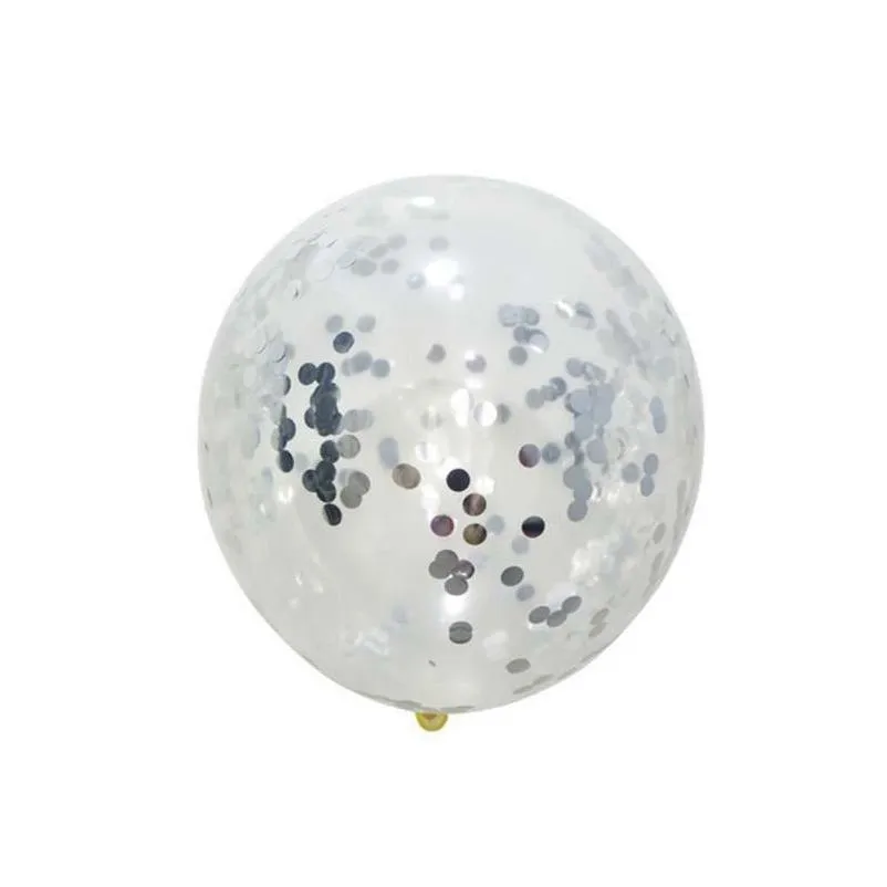 Balloon 12 Inch Confetti Balloon Kids Toys Latex Helium Balloons Fashion Pography Decoration Top Quality Air Balls Drop Drop Delivery Dhlsb