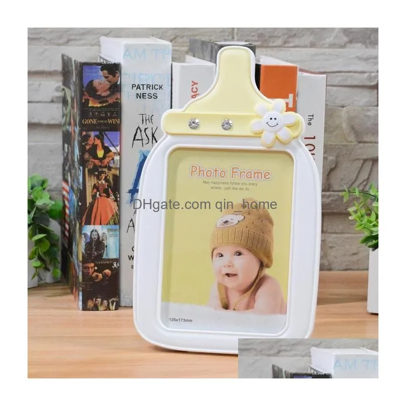 po frame wall-mounted ornament cartoon feeder whirligig shape baby memory high-definition display1