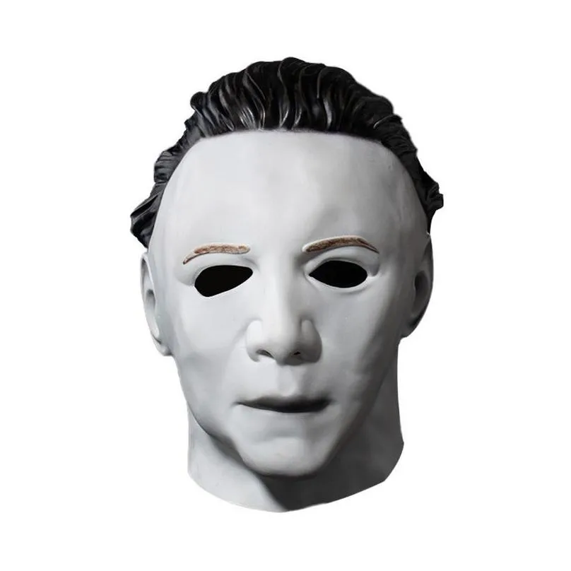 Party Masks Gift Supplies Cosplay Latex Michael Myers Halloween Props Funny 220826 Drop Delivery Dh6Rf