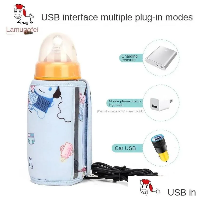 Bottle Warmers&Sterilizers# Bottle Warmers Sterilizers Portable Baby Warmer Heater Usb Car  Travel Cup Milk Thermostat Heat Er Dhw6B
