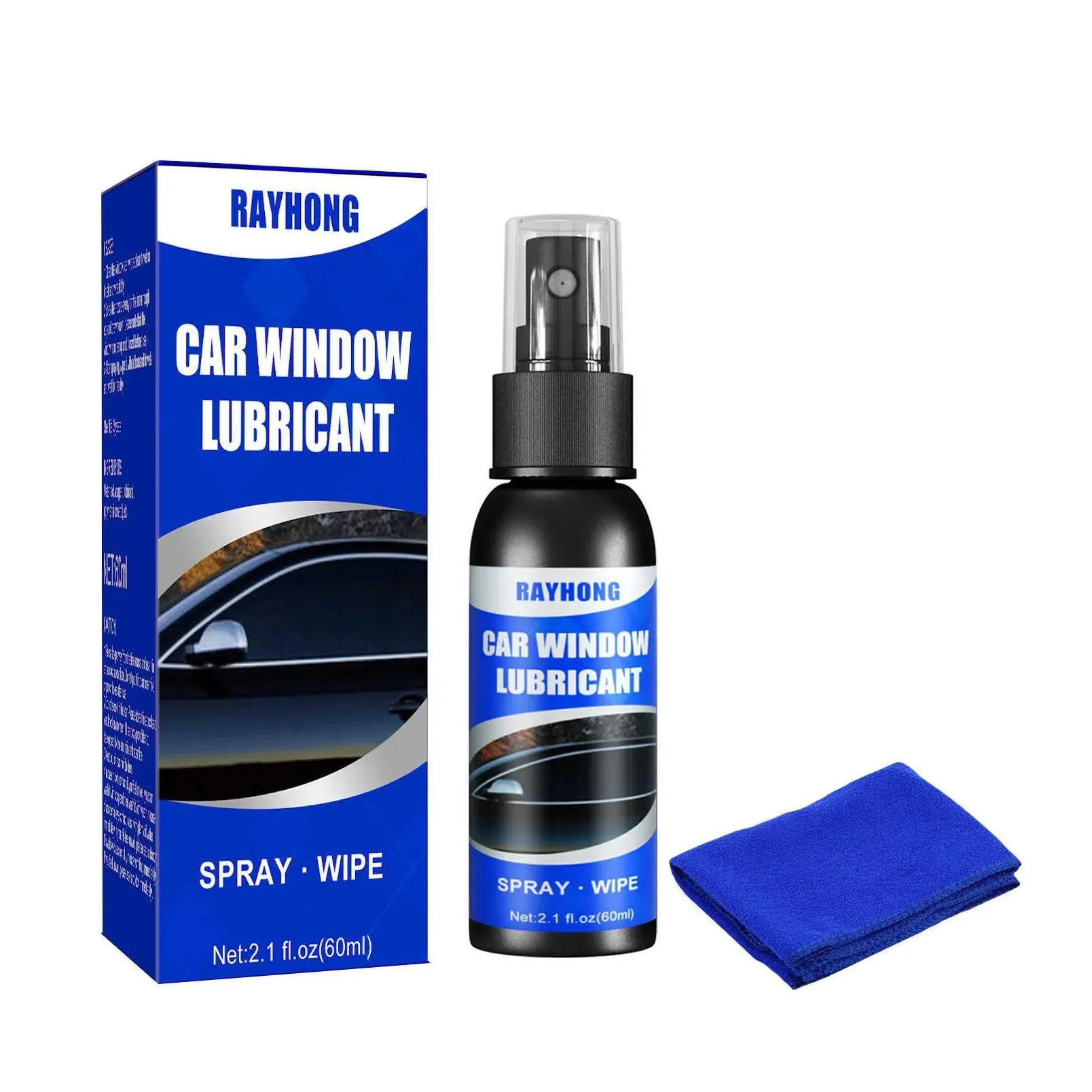 Other Interior Accessories New Car Lubricant Window Door Rubber Strip Softening Spray Anti-Rust Eliminates Noise Maintenance Agent 60M Dh2Gs