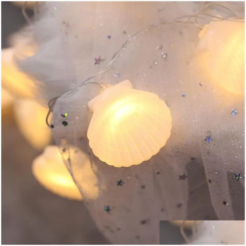 Led Strings Brelong Ins Girl Heart Bedroom Room Layout Lamp Plastic Shell Star String Christmas Day Light 1 Pc Drop Delivery Lights Li Dhujo