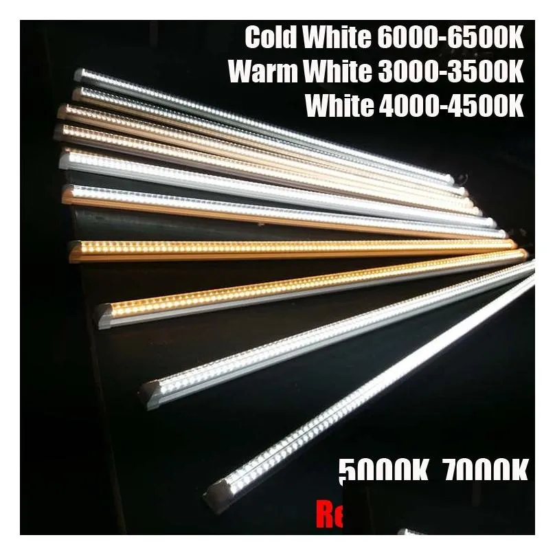 Led Tubes 8Ft Led Tube Shop Lights 8 Feet Cooler Door Zer Leds Tubes Lighting Fixture 4 Row 144W Drop Delivery Lights Lighting Lightin Dhjqx