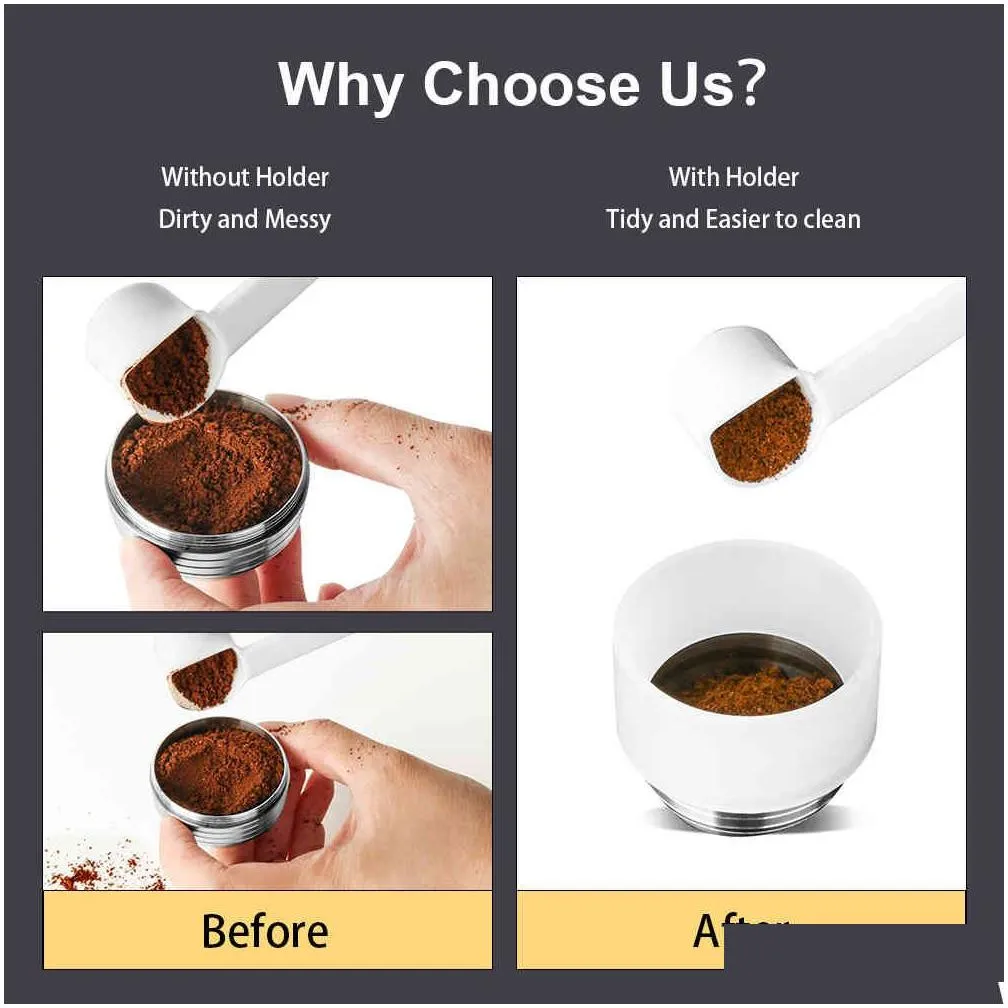 Coffee Filters Icafilas Reusable Coffee Capse Pod For Nespresso Vertuoline Gca1  Env135 Stainless Steel Refillable Filters Dos Dhpxb
