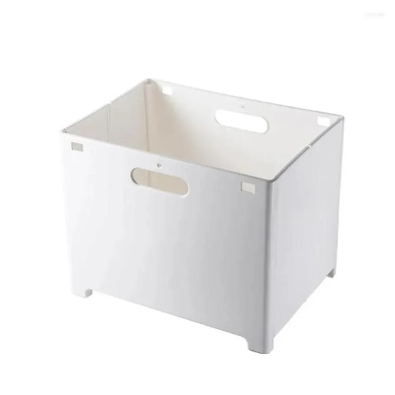 Storage Boxes & Bins Storage Boxes Sweater Organizer For Closet Punch- Folding Basket Bathroom Wall Hanging Laundry S Tablecloth Drop Dhxzi