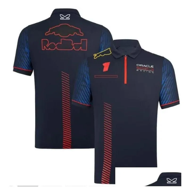 Motorcycle Apparel F1 Racing Shirt Summer Team Short Sleeve T-Shirt Same Style Customised Drop Delivery Automobiles Motorcycles Motorc Dhekx