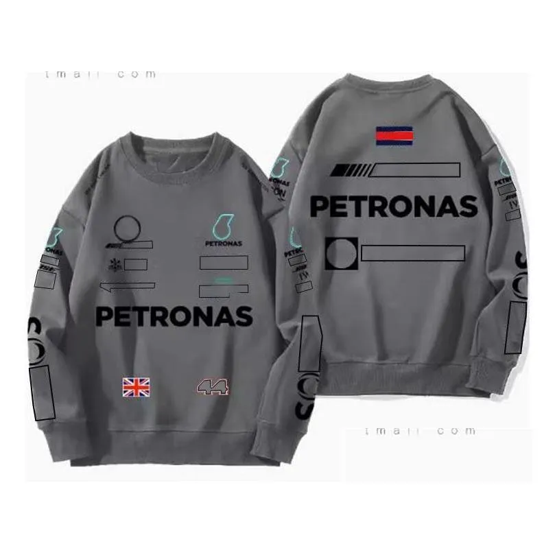 Motorcycle Apparel F1 Racing Sweatshirt Summer Team Round Neck Same Customized Drop Delivery Automobiles Motorcycles Motorcycle Access Dh29N