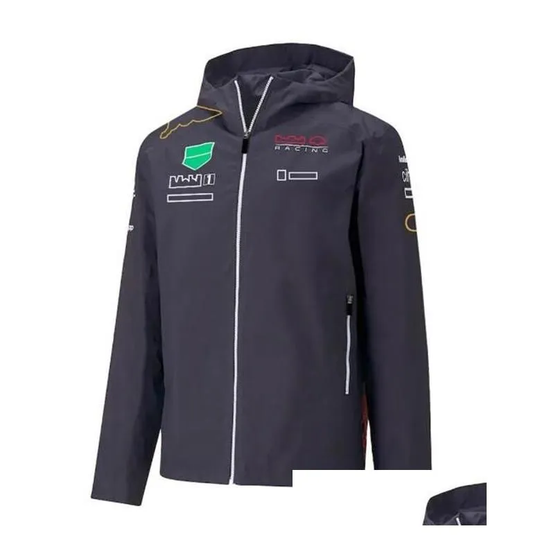 Motorcycle Apparel New F1 Racing Jacket Spring And Autumn Team Zipper Sweatshirt With The Same Customization Drop Delivery Automobiles Dhuvg