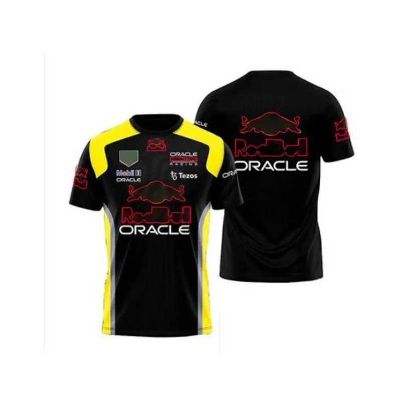 Motorcycle Apparel F1 Racing Short Sleeve T-Shirt Summer Team Downhill Jersey The Same Style Custom Drop Delivery Automobiles Motorcyc Dhwmr