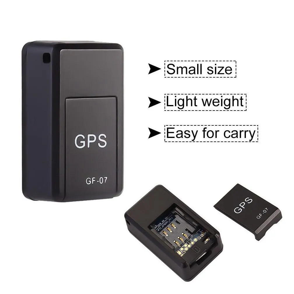 Gps Car & Accessories Mini Gf-07 Long Standby Magnetic Sos Tracker Locator Device Voice Recorder For Vehicle/Car/Person System Drop De Dhihp