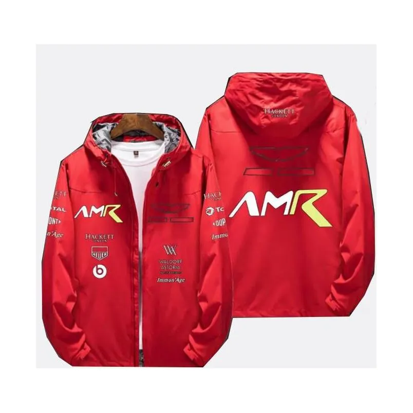 Motorcycle Apparel F1 Forma One Racing Jacket Autumn And Winter Warm Windbreaker Sweatshirt Drop Delivery Automobiles Motorcycles Moto Dhugx