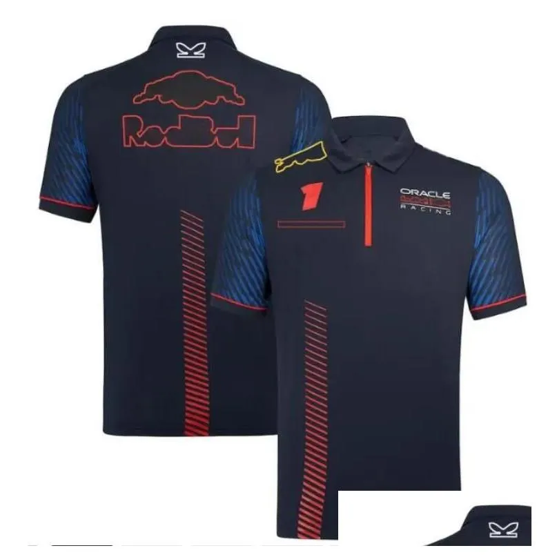 Motorcycle Apparel F1 Racing T-Shirt Summer Team Short-Sleeved Shirt With Custom Drop Delivery Automobiles Motorcycles Motorcycle Acce Dhcad