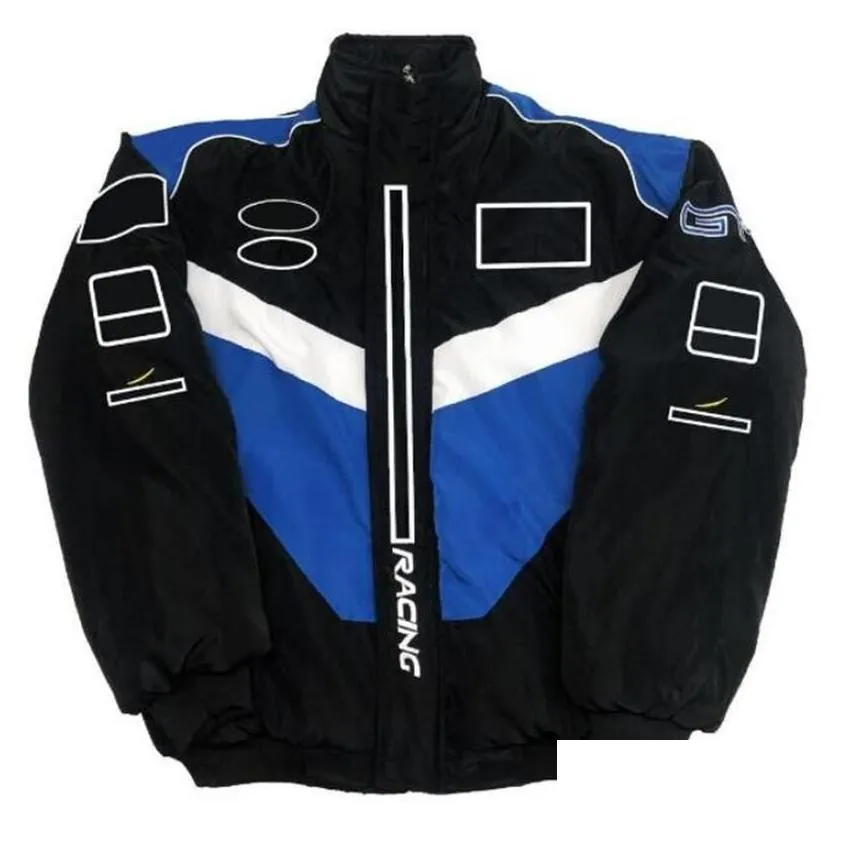 Motorcycle Apparel F1 Forma One Racing Jacket Autumn And Winter Fl Embroidered Logo Cotton Clothing Spot Drop Delivery Automobiles Mot Dhxm6