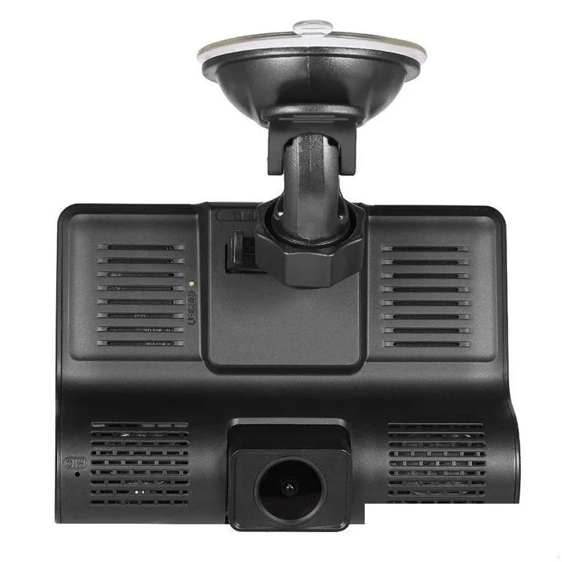 Car Dvrs Original 4 Car Dvr Camera Video Recorder Rear View Registrator Ith Two Cameras Dash Cam Dvrs Dual Lens New Arrive Drop Delive Dh6Uy