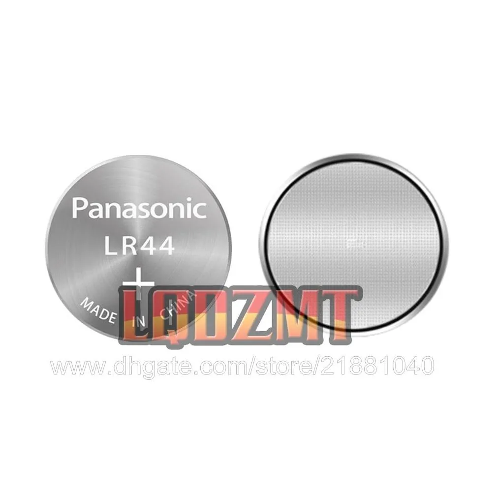 Batteries & Cable Lr44 A76 Ag13 Lr1154 Sr1154 Sr44 Gp76 1.5V Alkaline Lithium Button Battery For Panasonic Watch Led Light Clock Calca Dhubs