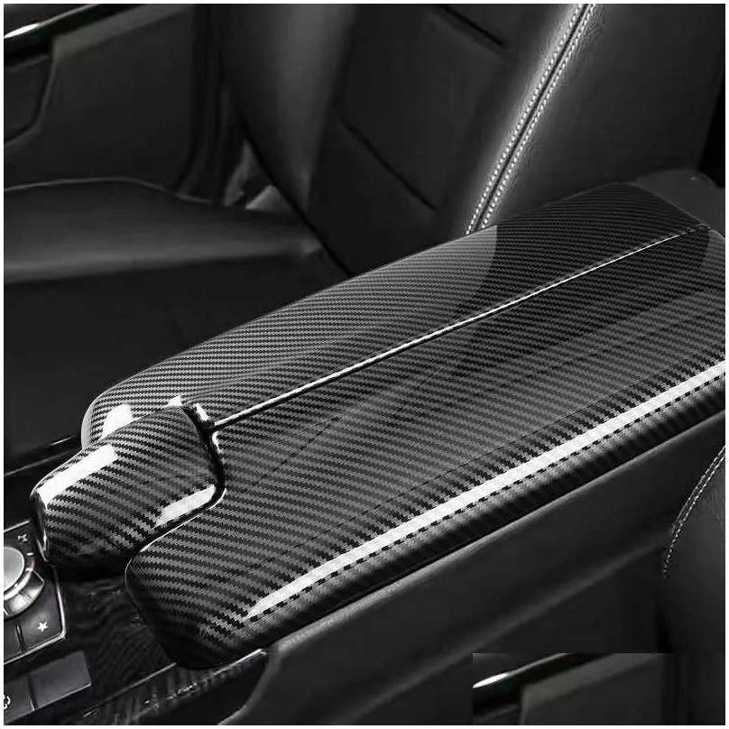 Other Auto Parts New Car Stowing Tidying Armrest Box Panel Er Trim For Benz E Class W212 2012 2013 2014 Interior Accessories Drop Deli Dhtwq