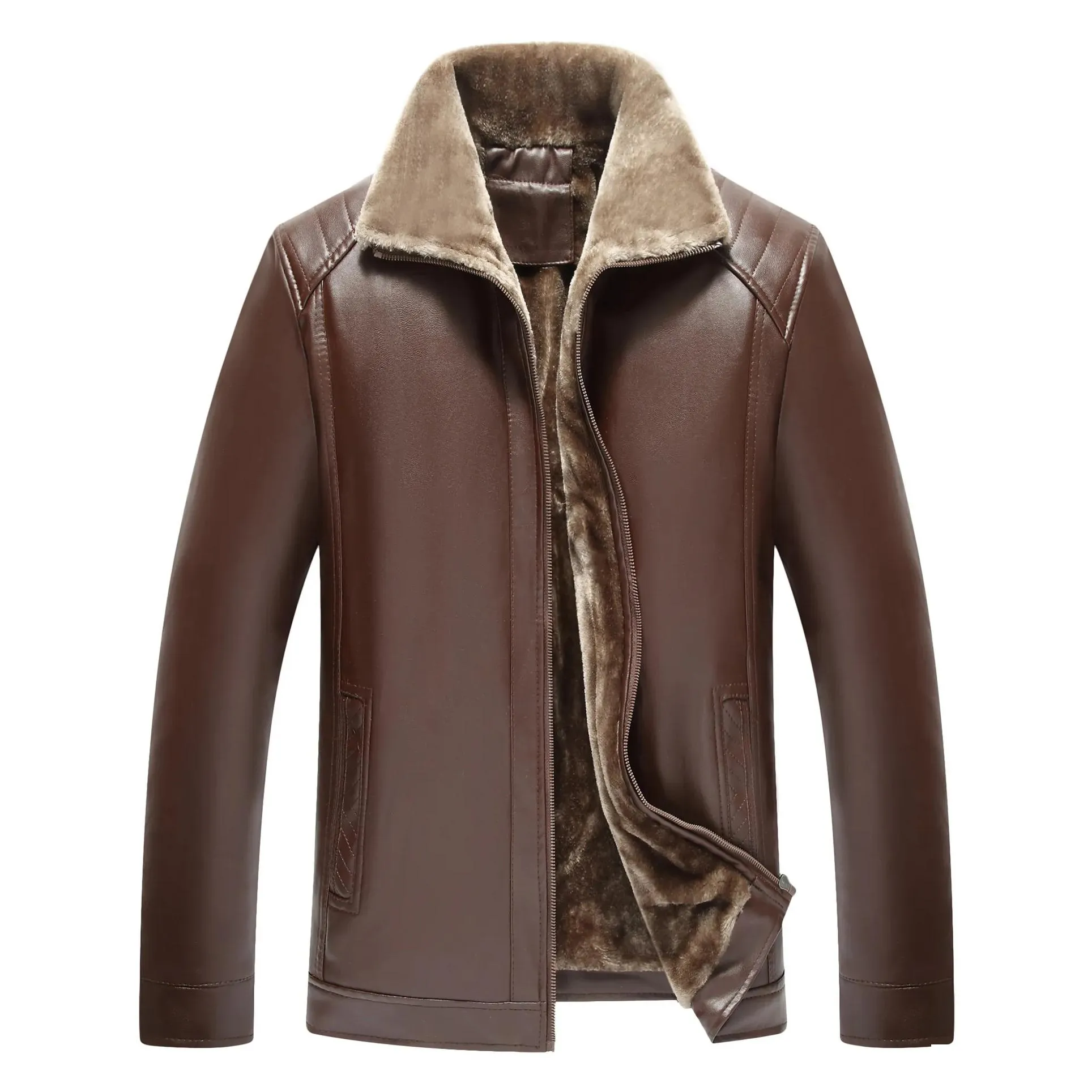 DHgate.com:Genuine Leather Jacket: Mens Casual Spring Autumn DHgate.com:Genuine Leather Jacket: Mens Casual Spring Autumn