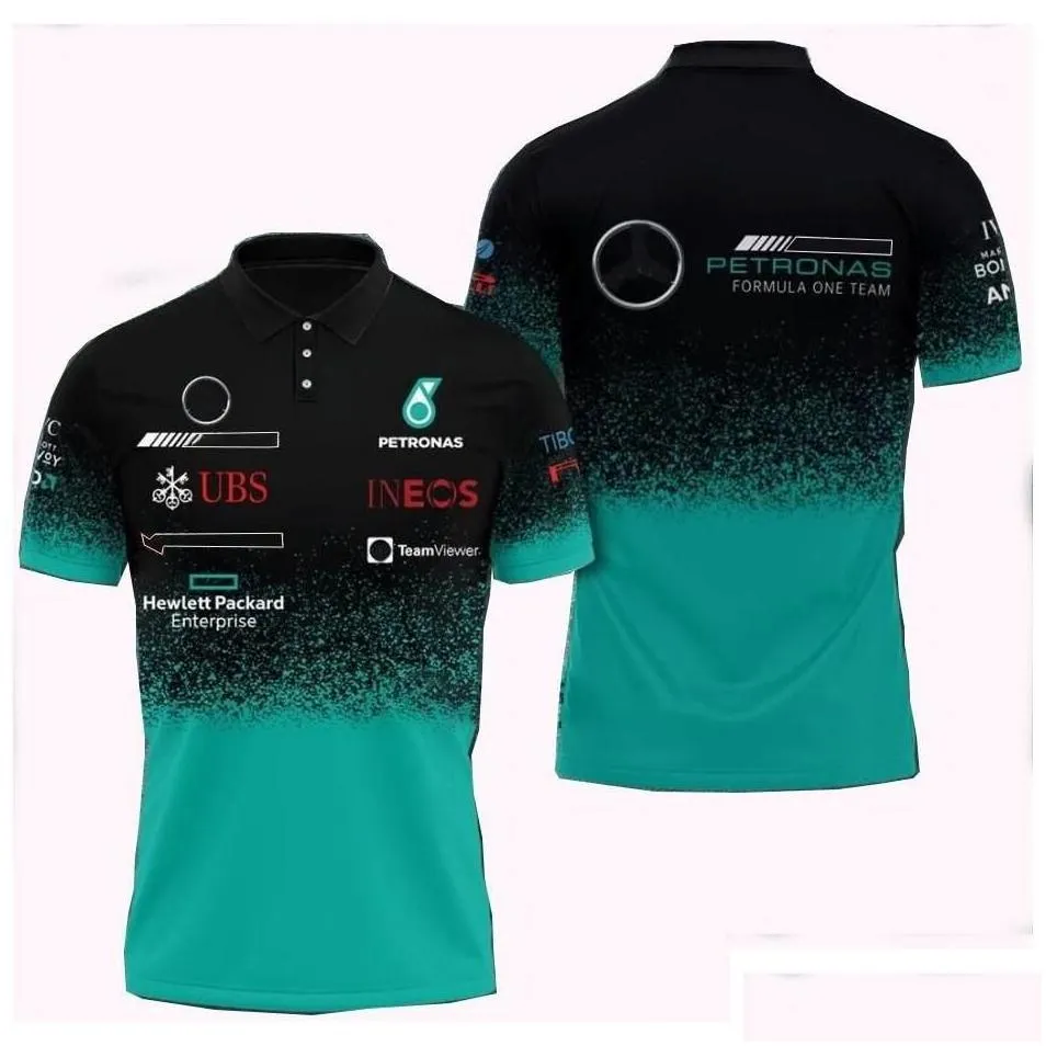 Motorcycle Apparel F1 Forma One Racing Suit Summer Team Short-Sleeved T-Shirt Same Custom Drop Delivery Mobiles Motorcycles Access