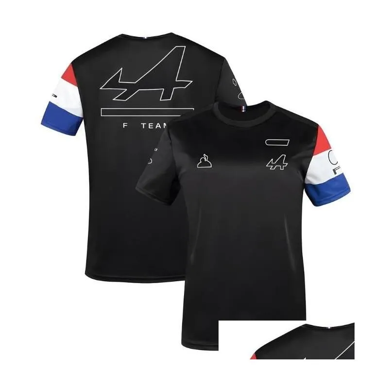 Motorcycle Apparel Summer New F1 Racing Short Sleeves Breathable And Sweat-Wicking The Same Customization Drop Delivery Automobiles Mo Dhglu