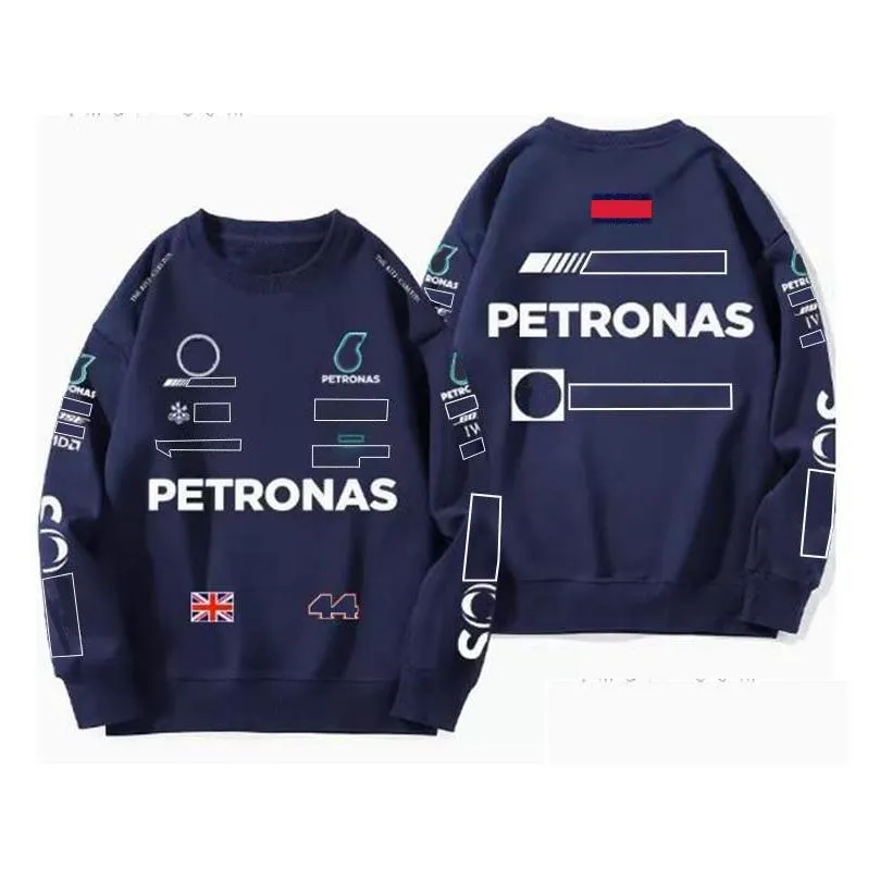 Motorcycle Apparel F1 Racing Sweatshirt Summer Team Round Neck Same Customized Drop Delivery Automobiles Motorcycles Motorcycle Access Dh29N