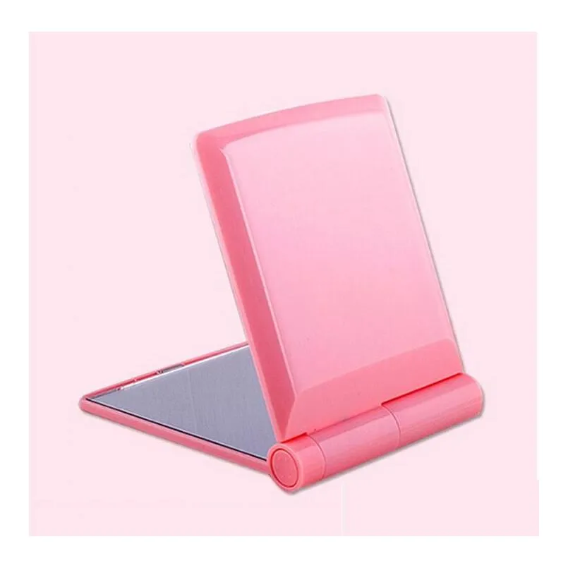 Compact Mirrors Most Pocket Led Makeup Hd Mirror With 8 Lights And Touch Sn Smart Dimming Drop Delivery Health Beauty Makeup Makeup To Dhhm1