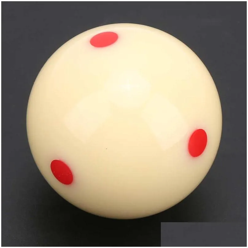 Billiard Balls 1Pc Standard 525Mm Pool Cue Ball Resin Practice Cueball Snooker Training Billiards Accessories 230615 Drop Delivery Dhuci