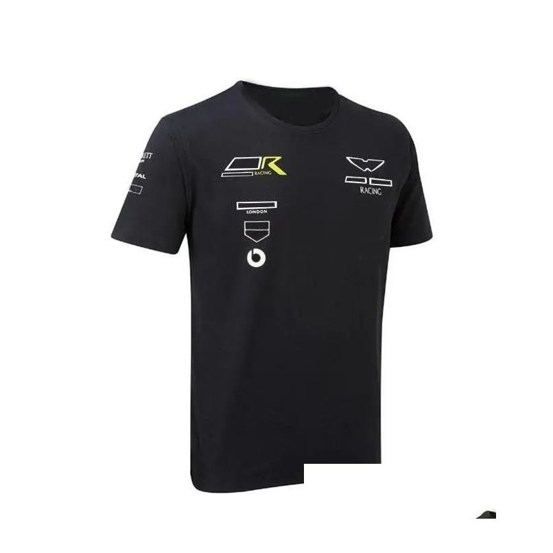 Motorcycle Apparel F1 Forma 1 Racing T-Shirt Summer New Short-Sleeved Shirt With The Same Custom Drop Delivery Automobiles Motorcycles Dhnd3