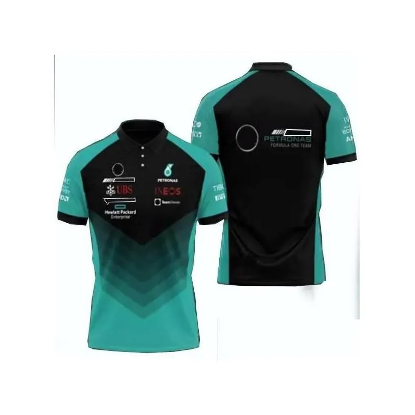 Motorcycle Apparel F1 Forma One Racing Suit Summer Team Short-Sleeved T-Shirt Same Custom Drop Delivery Mobiles Motorcycles Access