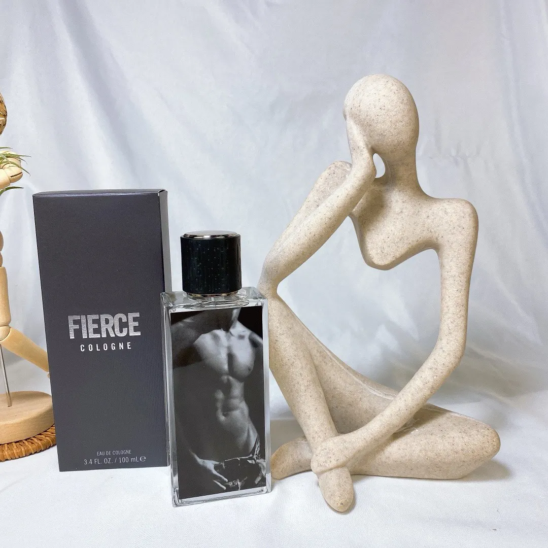 AF Classic Men Fragrance 100ml Fierce Perfume Eau De Cologne 3.4fl.oz Long Lasting Good Smell Man Parfum Spray High Quality Incense