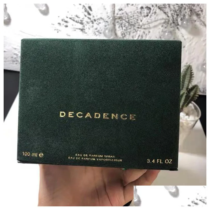 woman perfume decadence flower fragrance for lady 100ml eau de parfum edp spray designer brand colone bag parfums bottles gifts long lasting wholesale