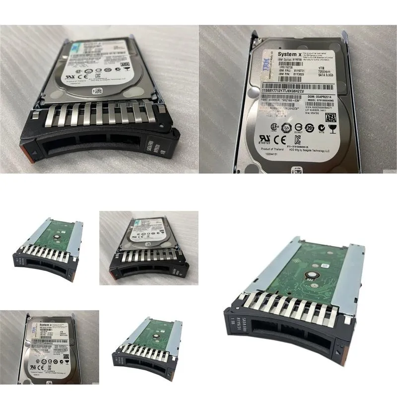 original new hard drives for ibm x3650 m3 m4 3850x5 81y9730 81y9731 1tb 2.5