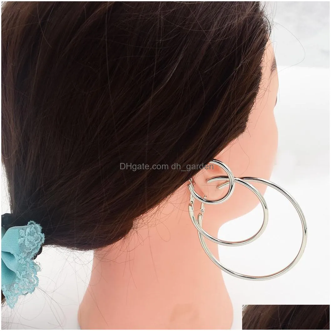 Idealway 2 Colors Fashion Round Earring Ball Ear stud for women Jewelry 1 Pairs/lot