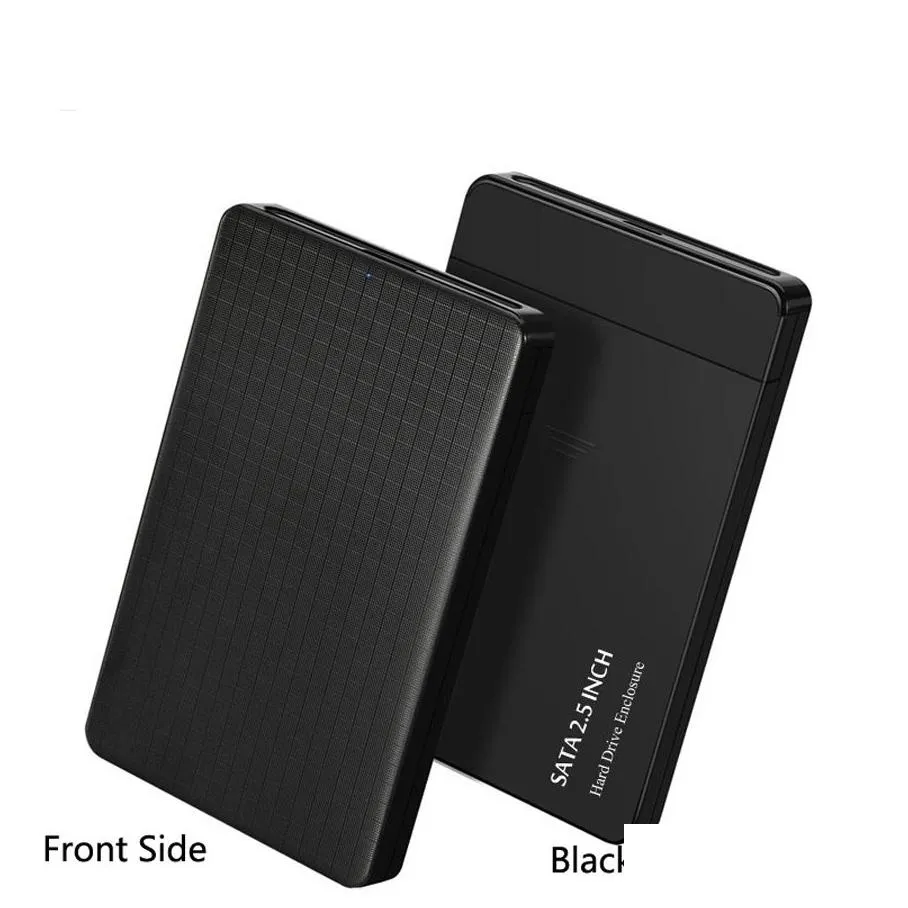 hdd enclosures case 2.5 inch usb3.1 to sata tool free 5 gbps support 2tb uasp protocol hard drive enclosure