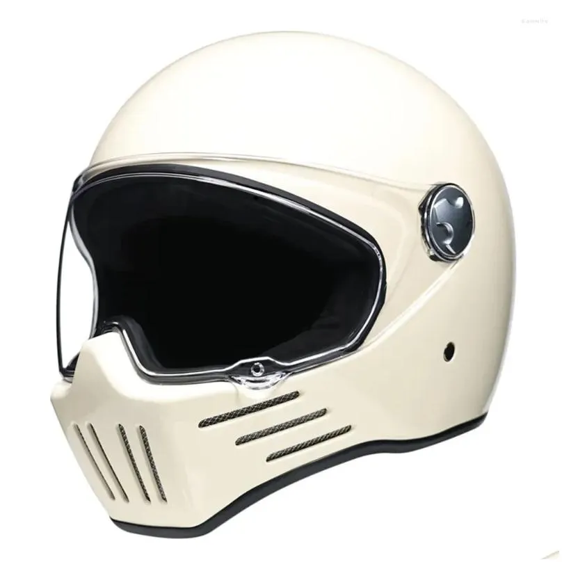 motorcycle helmets orz retro full face helmet motobike riding secure capacete cycling equipment electric capacetes de moto