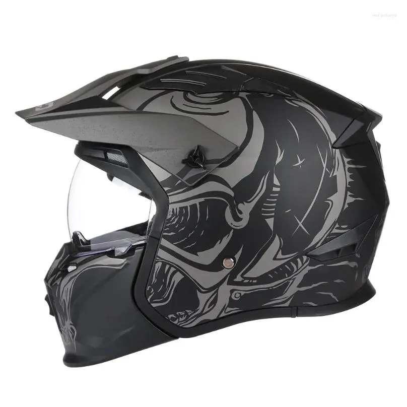 motorcycle helmets four seasons dot ece approved helmet racing modular polymorphic combination open face 3/4  capacete moto